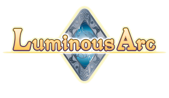 Luminous Arc title screen for Nintendo DS